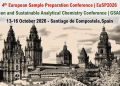 4th European Sample Preparation Conference & 3rd Green and Sustainable Analytical Chemistry Conference (Octubre 2026)